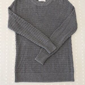 Old Navy Women's Charcoal Crewneck Sweater